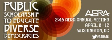 AERA 2016 banner